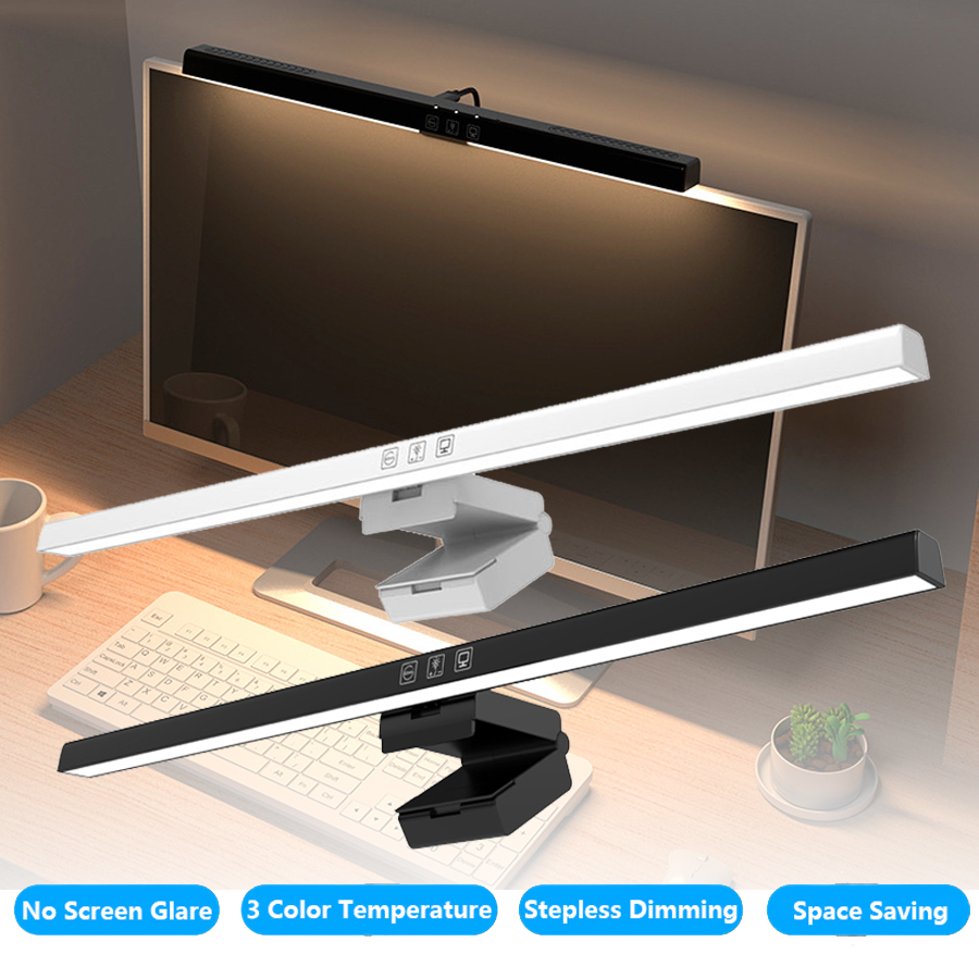 Desk Setup Lamp - Barra de luz suspensa para monitor