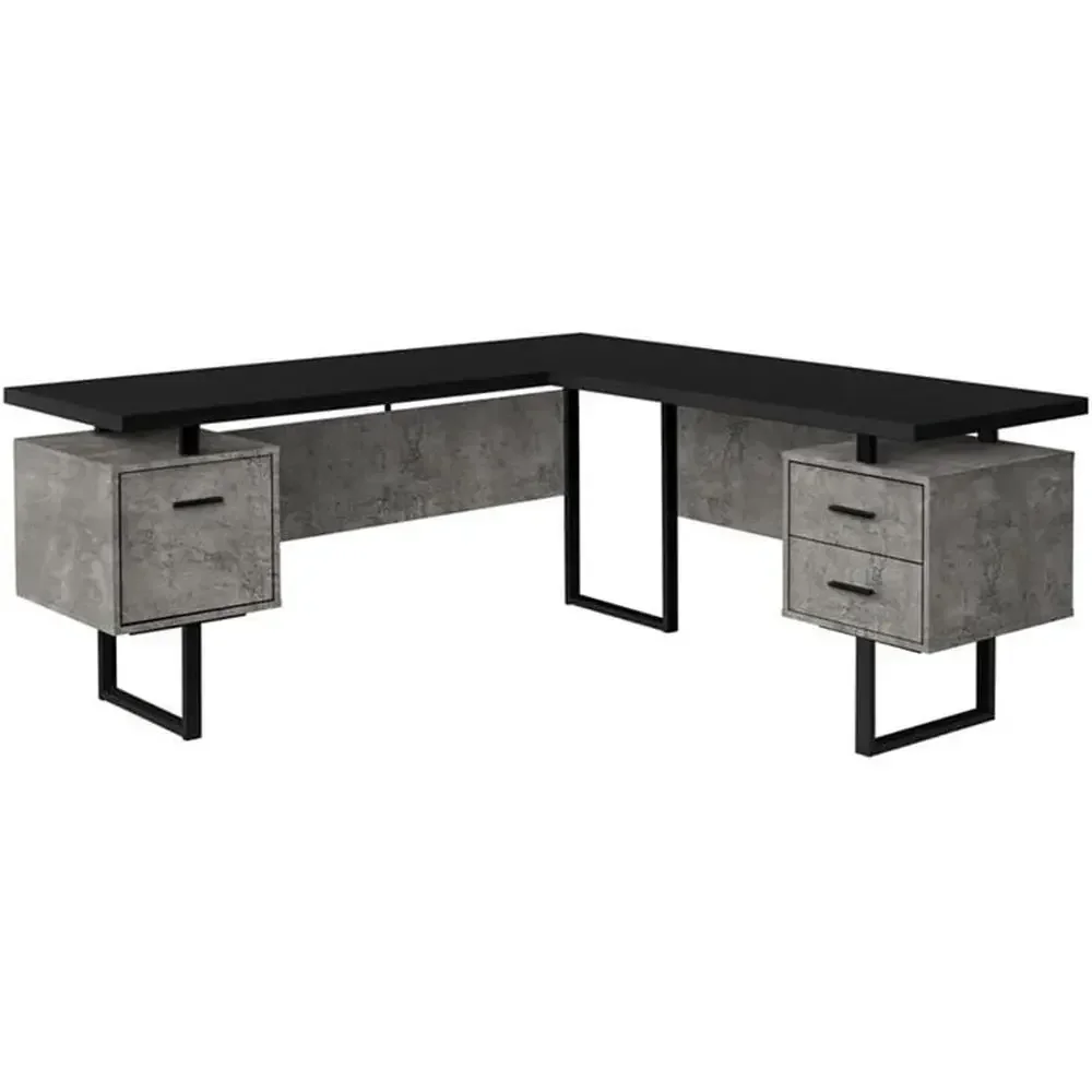 Desk Setup L Shaped - Mesa de computador em formato de