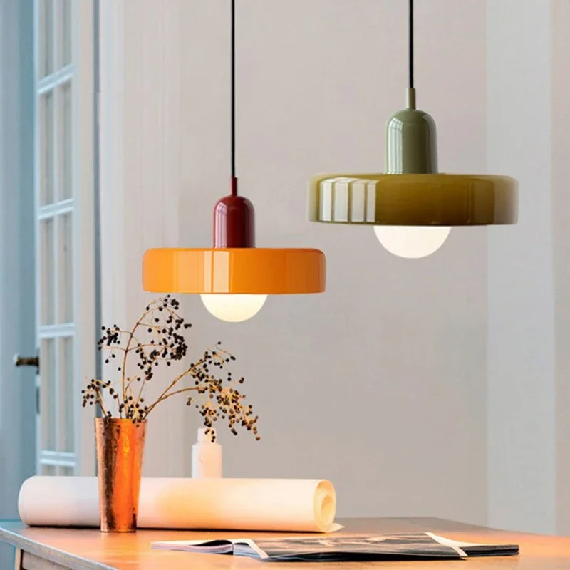 Lustre de Vidro Nórdico Vintag - Desk Setup Minimalist avaliação e preço