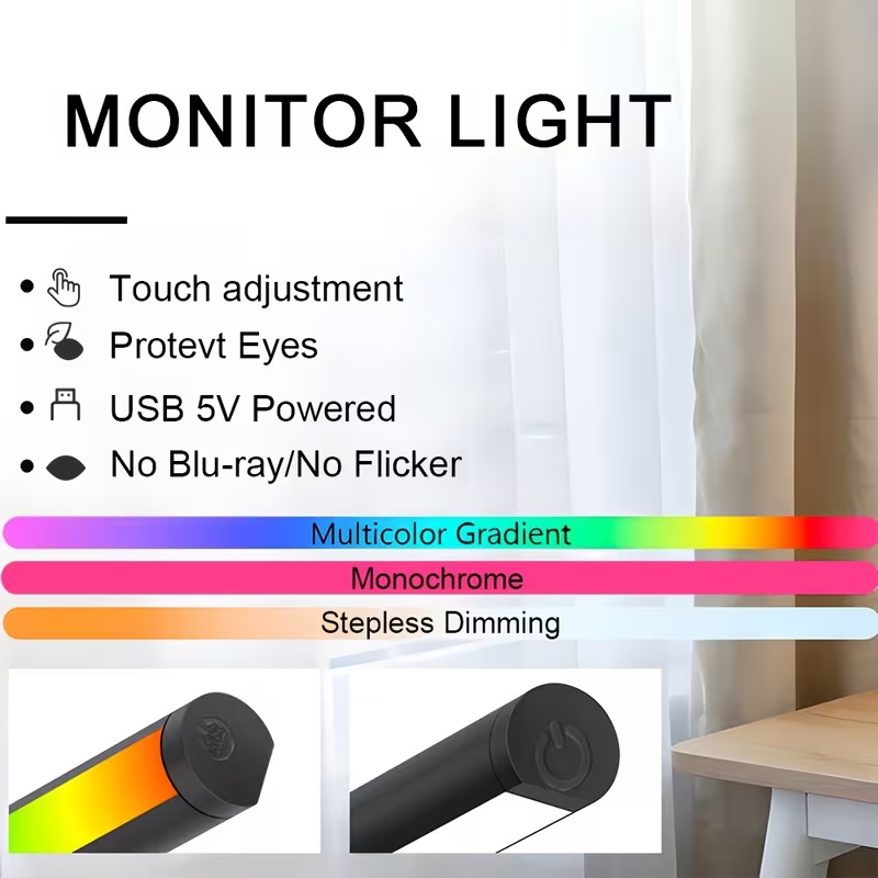 Barra de Luz LED para Monitor  - Setup Desk Monitor avaliação e preço