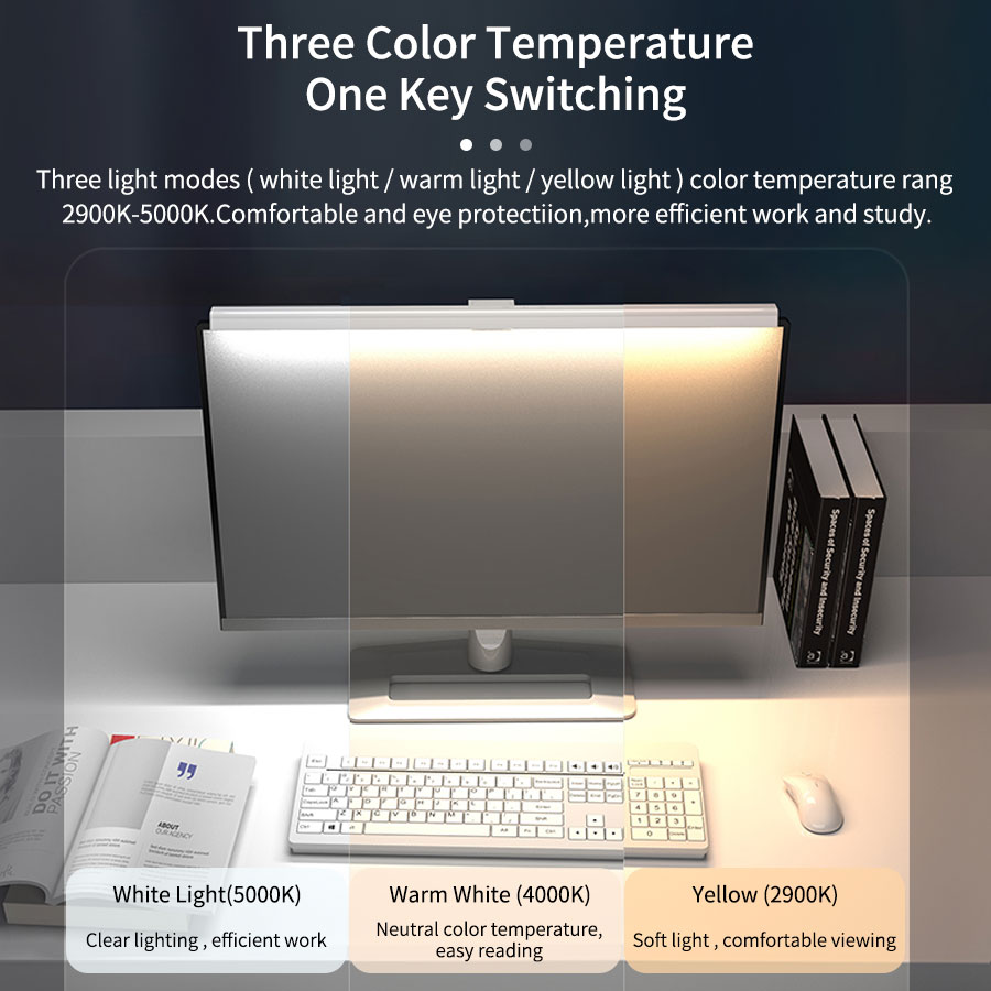 Barra de Luz LED de 50cm para  - Desk Setup Lamp avaliação e preço