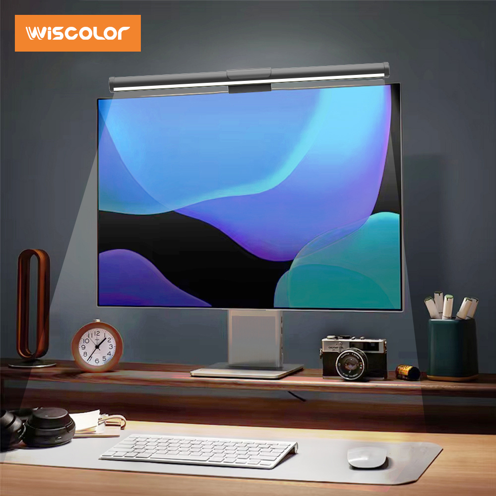 Wiscolor monitor de tela led p - Desk Setup Lamp avaliação e preço