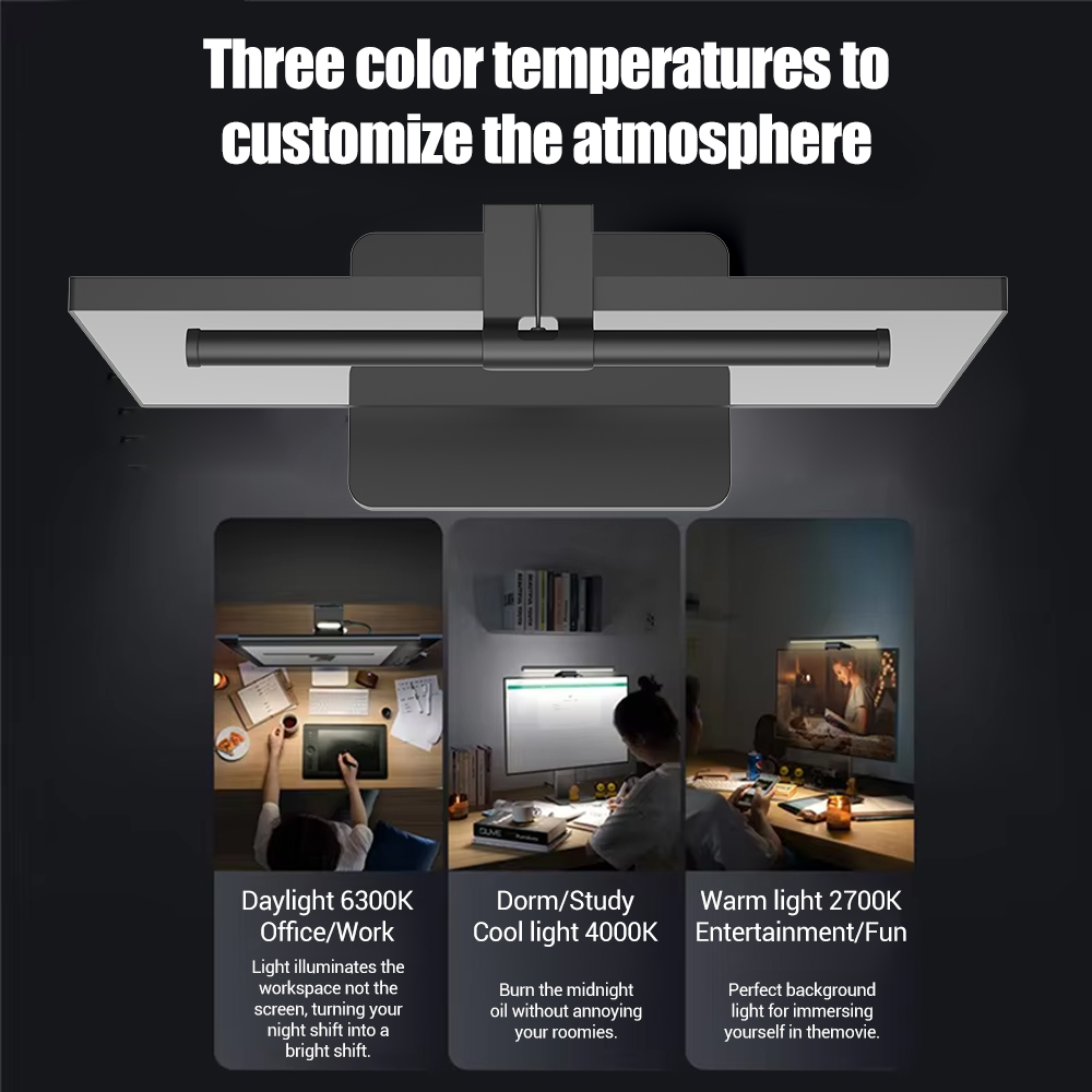 Wiscolor monitor de tela led p - Desk Setup Lamp avaliação e preço