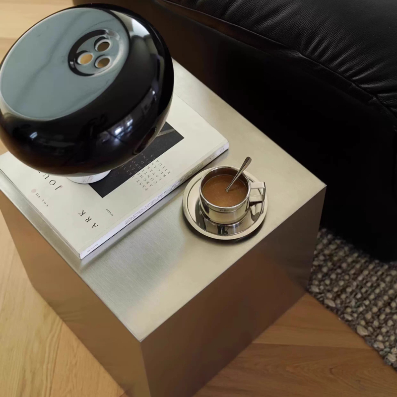 Mesas Laterais de Aço Inoxidáv - Desk Setup Minimalist avaliação e preço